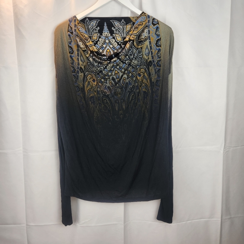 Etro soft jersey top size 12(48) in EUC